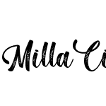 Milla Cilla - Personal Use