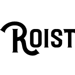 Roister Typeface