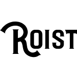 Roister Typeface