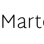 Martel Sans ExtraLight