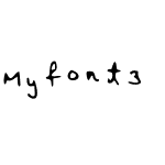 Myfont3