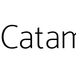 Catamaran Thin