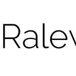 Raleway Light