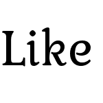 Like Font 1