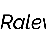 Raleway Medium