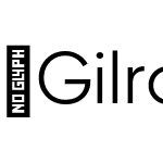 ☞Gilroy-Regular