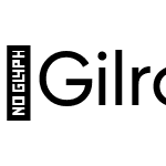 ☞Gilroy-Medium