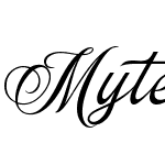 Myteri Script PERSONAL USE ONLY