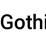 Gothic Bold