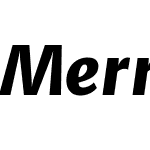 Merriweather Sans ExtraBold