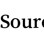 Source Serif Pro Semibold