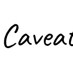 Caveat