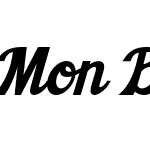 Mon Beauty Font 10