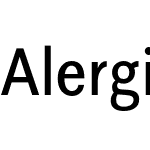 AlergiaCondensed-Regular