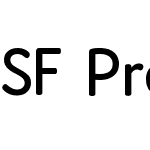 SF Pro Mistu Rounded Medium