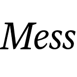 Messina Serif