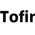 Tofino Bold