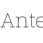 Antenna Serif Thin