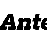 Antenna Serif Black