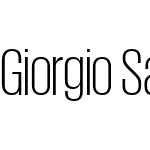 Giorgio Sans LC TT Light