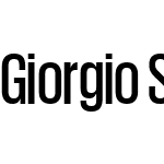 Giorgio Sans LC TT Medium