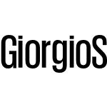 Giorgio Sans LC TT Medium