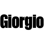 Giorgio Sans LC TT Black