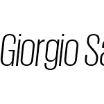 Giorgio Sans LC TT Light