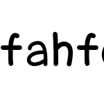 fahfont