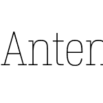 Antenna Serif Thin SemCond