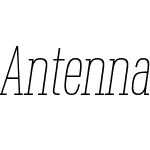 Antenna Serif ExtCond Thin