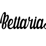 Bettaria Script