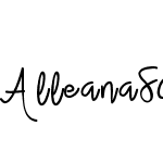 Alleana Script