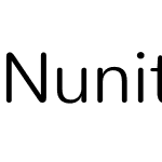 Nunito