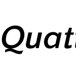 Quattrocento Sans