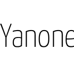 Yanone Kaffeesatz