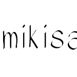 mikisangfont