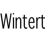 WinterthurCondensed