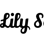 Lily Script One