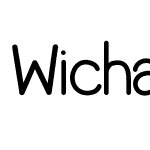 Wichayapornsfirstfont