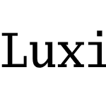 Luxi Mono