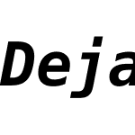 DejaVu Sans Mono