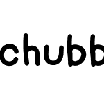 chubbyfont