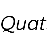 Quattrocento Sans