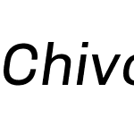 Chivo-Italic