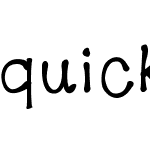 quickFont