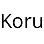 Koruri Regular