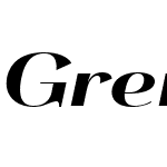 GrenaleW03-ExtBlackItalic