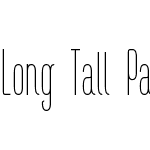 LongTallPalitoW00-Condensed