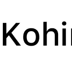 Kohinoor Devanagari Gujarati Gu